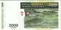 Madagaskar 2000 Ariary - Baobabs - Landscape -2008 - P.90b - UNC