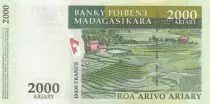 Madagaskar 2000 Ariary - Baobabs - Landscape -2008 - P.93 - UNC