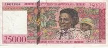 Madagaskar 25000 Francs - Woman and child - 1998 - Serial A