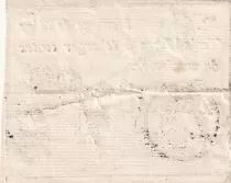 Mainz 3 livres Red, blackstamping in circle - May 1793