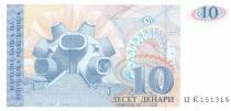Makedonien 10 Denari - Ilinden Memorial - Krushevo - 1993