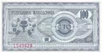 Makedonien 100 Denar - Monument - 1992 - P.4