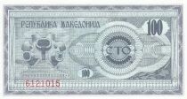 Makedonien 100 Denar - Tobacco Harvest - Memorial - 1992