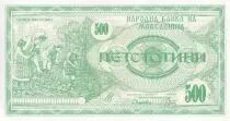 Makedonien 500 Denar - Monument - 1992 - P.5