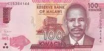 Malawi 100 Kwacha - James F. Sangala - 2020 - Serial CS - P.65