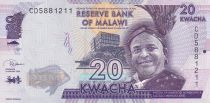 Malawi 20 Kwacha - Inkosi Ya Makhosi M Mbelwa II - 2020 - Serial CD - P.NEW