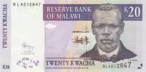 Malawi 20 Kwacha - J. Chilembwe ? Récolte du thé  - 31-10-2019 - Série BL