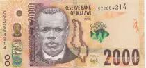Malawi 2000 Kwacha, Jose Chilembwe - Reserve bank - 2021