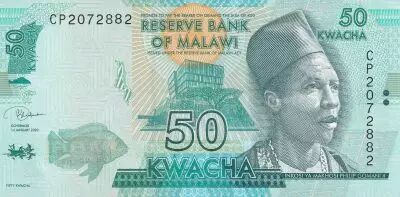 Malawi 50 Kwacha - Philip Gomani II - Elephant - 2020 - Serial CP - P.NEW
