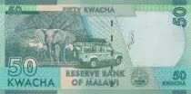 Malawi 50 Kwacha - Philip Gomani II - Eléphant - 2020 - Série CA