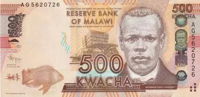 Malawi 500 Kwacha - Reverend John Chilembwe - 2012 - P.61a