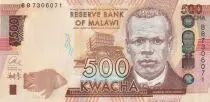 Malawi 500 Kwacha - Reverend John Chilembwe - 2014 - Serial BB - - P.66