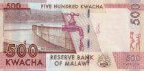 Malawi 500 Kwacha - Reverend John Chilembwe - 2014 - Serial BB - - P.66