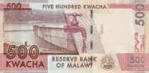 Malawi 500 Kwacha - Reverend John Chilembwe - 2014 - Serial BB - - P.66