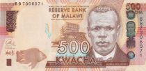 Malawi 500 Kwacha - Reverend John Chilembwe - 2014 - Série BB - P.66