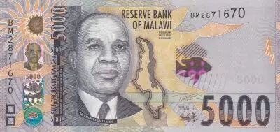 Malawi 5000 Kwacha - Hastings Kamuzu Banda - 2024 (2025) - BM Series