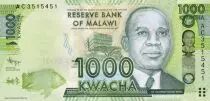 Malawi Lot 6 billets 20 &agrave; 1 000 Kwacha MALAWI 2012 et 2013