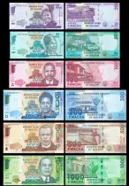 Malawi Serial of 6 banknotes 20,50,100,200,500,1000 Kwacha - 2017/2021