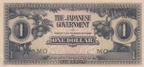 Malaya 1 Dollar Malaya ,  Japanese Government - 1944 - Serial MO
