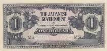 Malaya 1 Dollar Malaya ,  Japanese Government - 1944 - Série MS