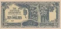 Malaya 10 Dollars ,  Japanese Government - 1944 - M7 b