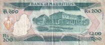 Malaya 200 Rupees - Sir Seewoodsagur Ramgoolam - ND (1985) - F+ - P.39b