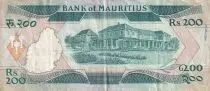 Malaya 200 Rupees - Sir Seewoodsagur Ramgoolam - ND (1985) - F+ - P.39b