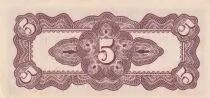 Malaya 5 Cents ND1942 - Japanese Government