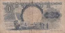 Malaya et Bornéo 1 Dollar  Voilier - Pêcheurs - 1959 - B+ - Série B 59 - P.8a