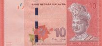 Malaysia 10 Ringgit, T.A. Rahman - Rafflesia - 2021 - P.53