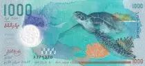 Maldivas 1000 Rufiyaa, Turtle - Whale shark - Polymer - 2015 (2016) - Letter A