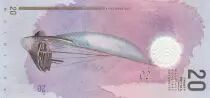 Maldivas 20 Rufiyaa - Fisherman - fish - Dhaw - Polymer - 2015 - Serial C