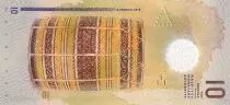Maldive 10 Rufiyaa - Villagers, coconut palm - Polymer - ND (2015) - Serial D - P.26