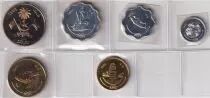 Maldive Set of 6 Coins - 1984