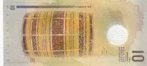 Malediven 10 Rufiyaa - Villagers, coconut palm - Polymer - ND (2018) - Serial D - P.26