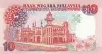 Malesia 10 Ringitt - T.A. Rahman - Railway station - FCO - 1995 - Serial WE