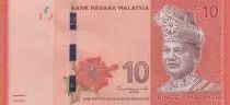 Malesia 10 Ringitt T.A. Rahman - Rafflesia - 2021 - Serial GP - P.54c
