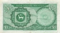 Malesia 5 Ringgit - T.A. Rahman - ND (1976) - P.8