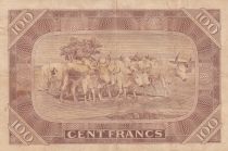 Mali 100 Francs - Pdt Mobido Keita - Vaches - 1960 - Série D.16