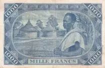 Mali 1000 Francs - Pdt. Modibo Keita - Paysans labourant - 1960 - S&eacute;rie A 20