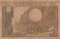 Mali 1000 francs - Vieil homme - Village - ND (1970-1984) - Série M.26 - P.13d
