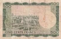 Mali 500 Francs - Pdt. Modibo Keita - Building - 22/09/1960 - Serial H