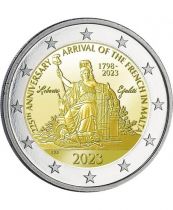 Malta  2 Euros Commémo. BU 2023 - Napoleon Bonaparte and the French in Malta
