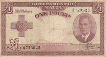 Malta 1 Pound L.1949 - George VI - A/16 639058
