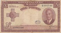 Malta 1 Pound L.1949 - George VI - A/16 992246