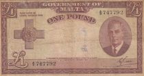 Malta 1 Pound L.1949 - George VI - A/3 747792