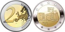 Malta 2 Euro Malta 2 euros - GGANTIJA TEMPLES 3600-3200 BC - 2016