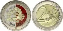 Malta 2 Euros - 10 years of the Euro - Colorised - 2012