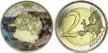 Malta 2 Euros - Autonomy - Colorised - 2013