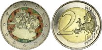 Malta 2 Euros - Autonomy - Colorised - 2013